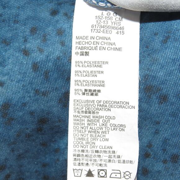 Hurley Blue Shark Graphic Full Zip Up Boys Hoodie - Picture 6 of 6